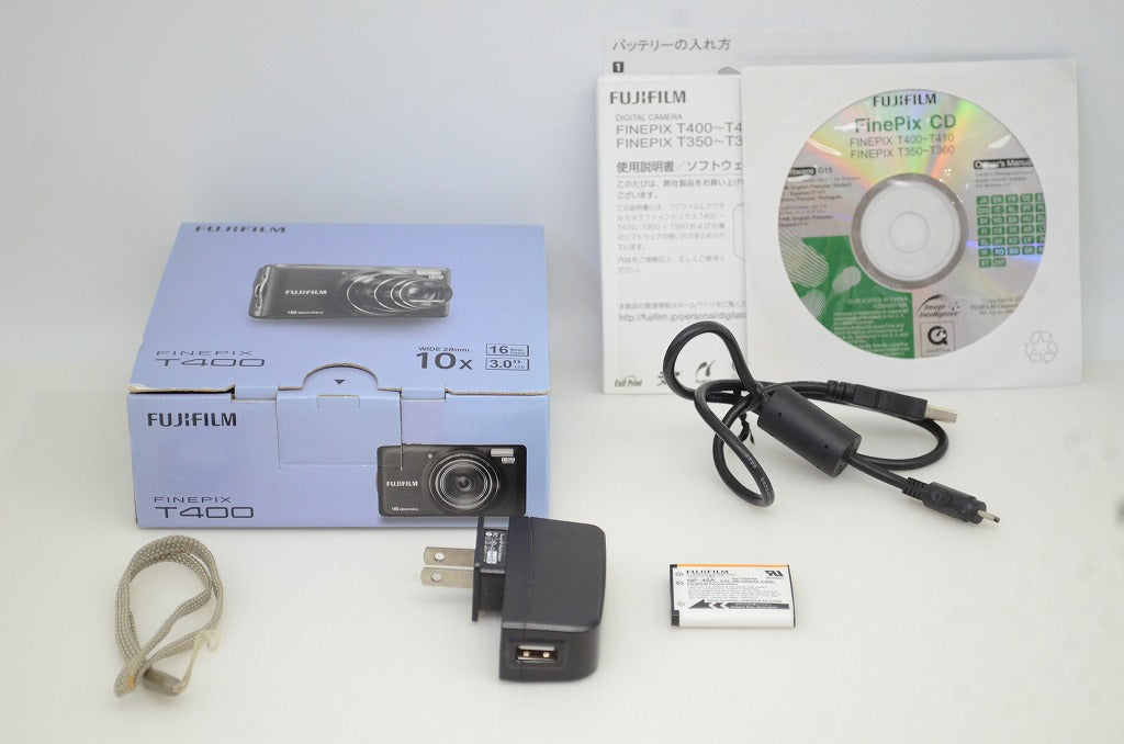 FUJIFILM フジフィルム FinePix T400 コンパクトデジタルカメラ レッド 元箱付 251101a