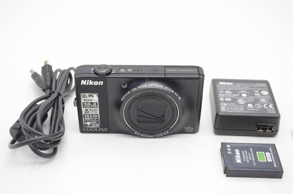 訳あり品 Nikon ニコン COOLPIX S8000 コンパクトデジタルカメラ ノーブルブラック 250820ae