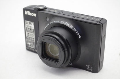 訳あり品 Nikon ニコン COOLPIX S8000 コンパクトデジタルカメラ ノーブルブラック 250820ae