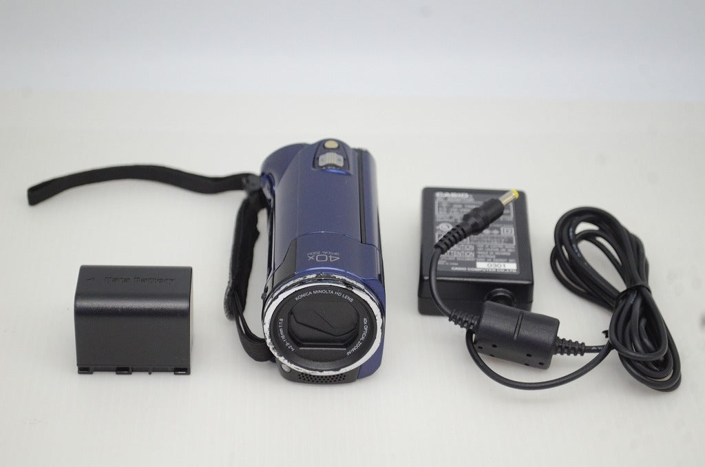 JVC ケンウッド Everio GZ-HM670 デジタルビデオカメラ ブルー 251101y
