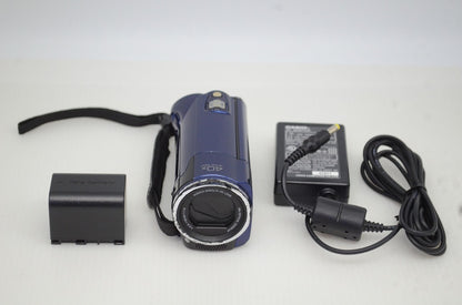 JVC ケンウッド Everio GZ-HM670 デジタルビデオカメラ ブルー 251101y