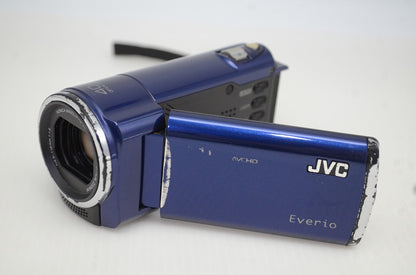 JVC ケンウッド Everio GZ-HM670 デジタルビデオカメラ ブルー 251101y