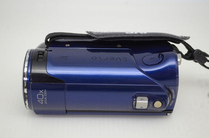 JVC ケンウッド Everio GZ-HM670 デジタルビデオカメラ ブルー 251101y