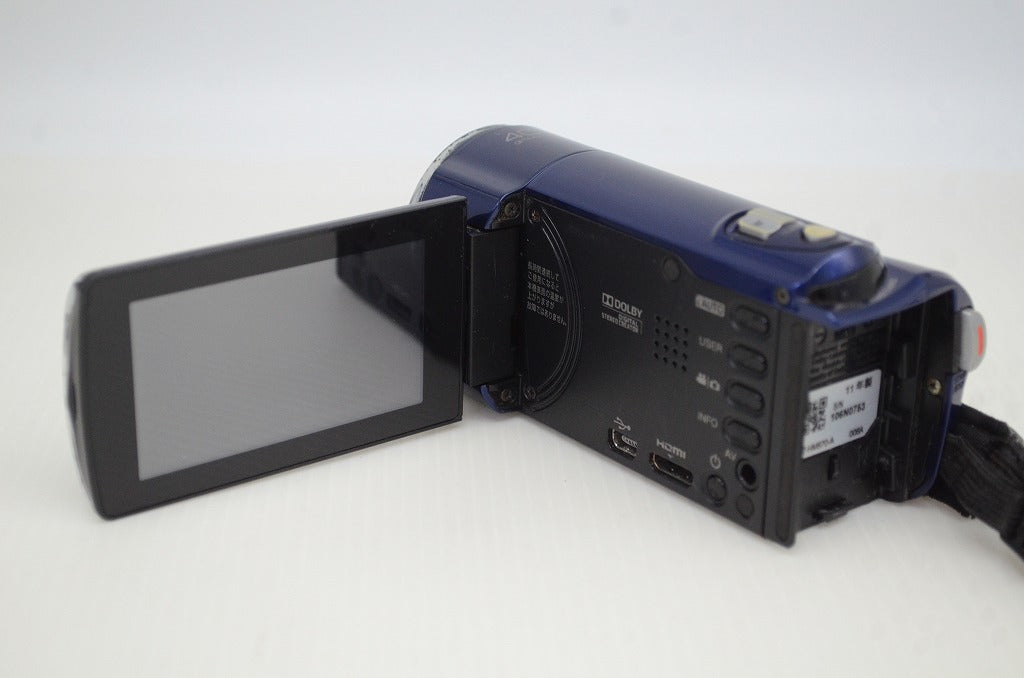 JVC ケンウッド Everio GZ-HM670 デジタルビデオカメラ ブルー 251101y