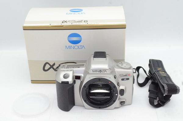 良品 MINOLTA ミノルタ α Sweet s 35mm AFフィルムカメラ ボディ 元箱付 241206g