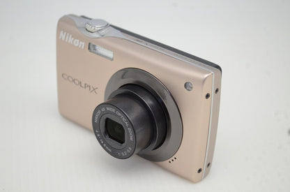 美品 Nikon ニコン COOLPIX S4000 コンパクトデジタルカメラ ブライトブロンズ 251030b