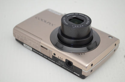 美品 Nikon ニコン COOLPIX S4000 コンパクトデジタルカメラ ブライトブロンズ 251030b