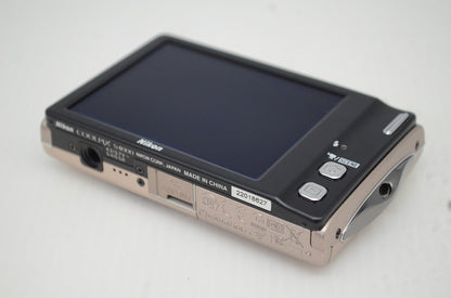 美品 Nikon ニコン COOLPIX S4000 コンパクトデジタルカメラ ブライトブロンズ 251030b