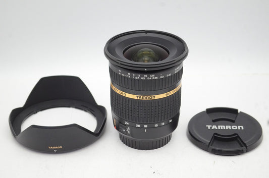 美品 TAMRON SP AF 10-24mm F3.5-4.5 Di II LD Aspherical IF B001 Canon EF APS-C フード付 250821h