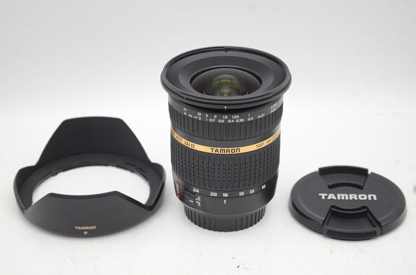 美品 TAMRON SP AF 10-24mm F3.5-4.5 Di II LD Aspherical IF B001 Canon EF APS-C フード付 250821h
