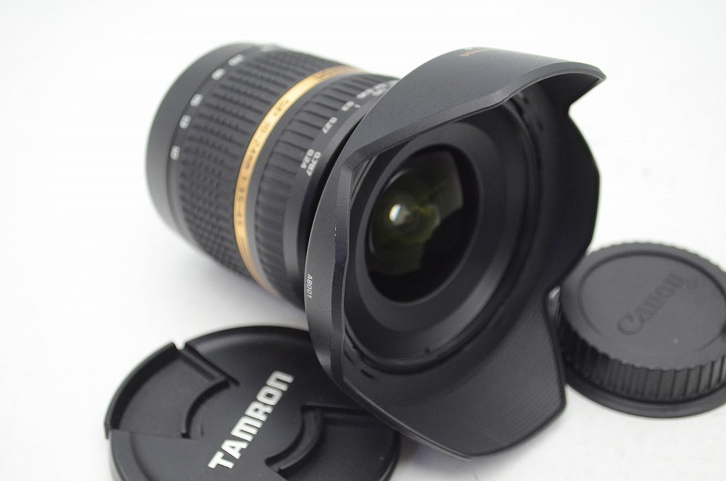 美品 TAMRON SP AF 10-24mm F3.5-4.5 Di II LD Aspherical IF B001 Canon EF APS-C フード付 250821h