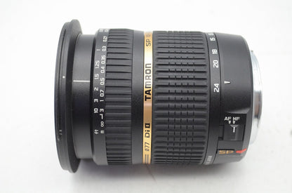 美品 TAMRON SP AF 10-24mm F3.5-4.5 Di II LD Aspherical IF B001 Canon EF APS-C フード付 250821h