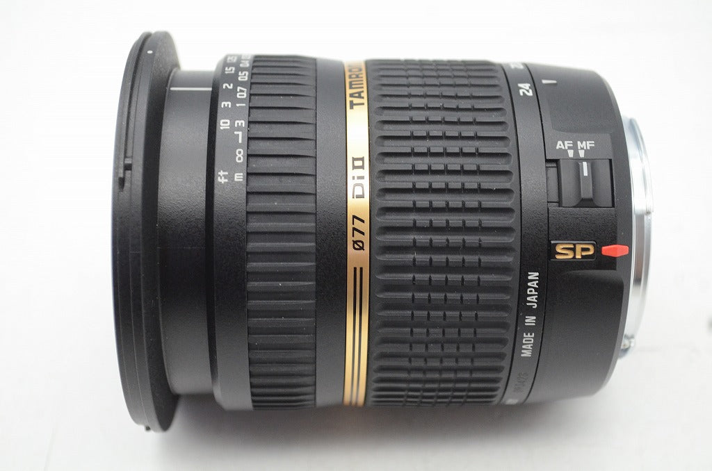 美品 TAMRON SP AF 10-24mm F3.5-4.5 Di II LD Aspherical IF B001 Canon EF APS-C フード付 250821h