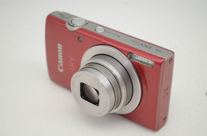 美品 Canon キヤノン IXY 200 コンパクトデジタルカメラ レッド 元箱付 251104z