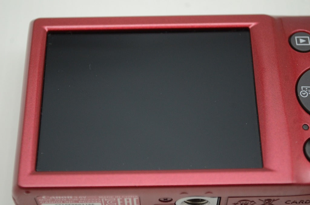 美品 Canon キヤノン IXY 200 コンパクトデジタルカメラ レッド 元箱付 251104z