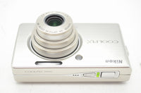 良品 Nikon ニコン COOLPIX S510 コンパクトデジタルカメラ シルバー 元箱付 250826a