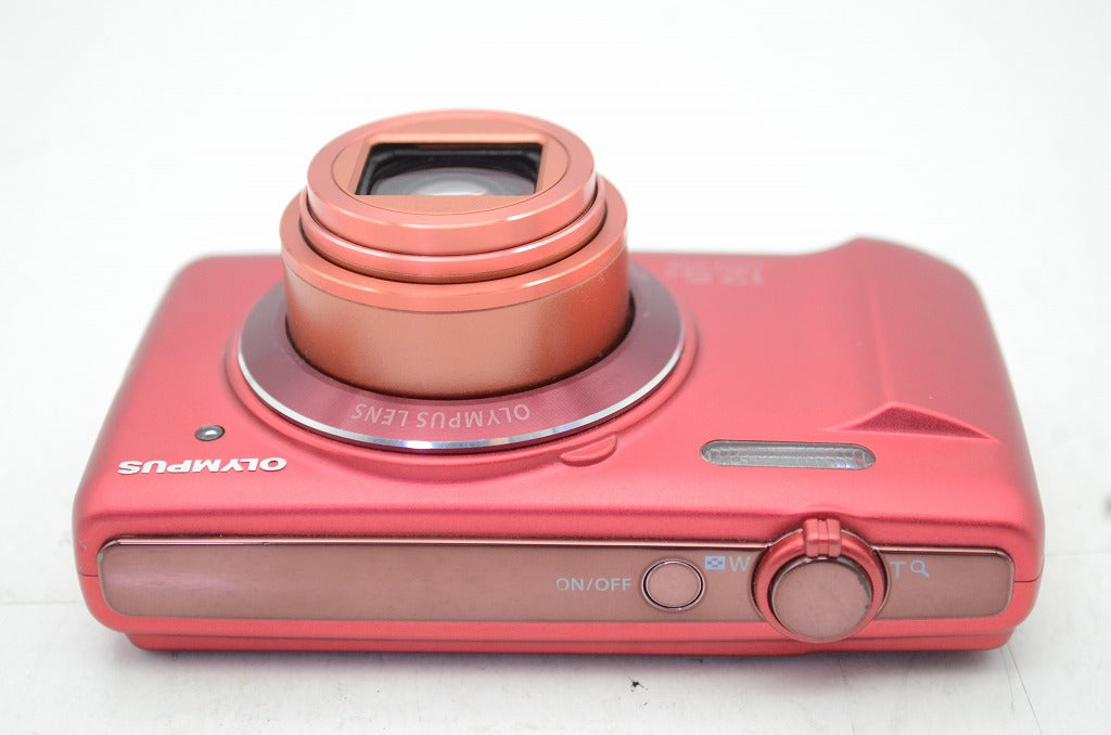 訳あり品 OLYMPUS オリンパス STYLUS VR-370 コンパクトデジタルカメラ レッド 250826j