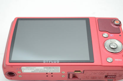 訳あり品 OLYMPUS オリンパス STYLUS VR-370 コンパクトデジタルカメラ レッド 250826j