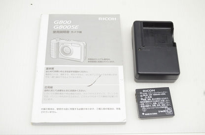 RICOH リコー G800 1600万画素 コンパクトデジタルカメラ ホワイト 251104m
