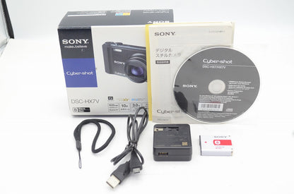 SONY ソニー Cyber-shot DSC-HX7V コンパクトデジタルカメラ ブラック 元箱付 250826b