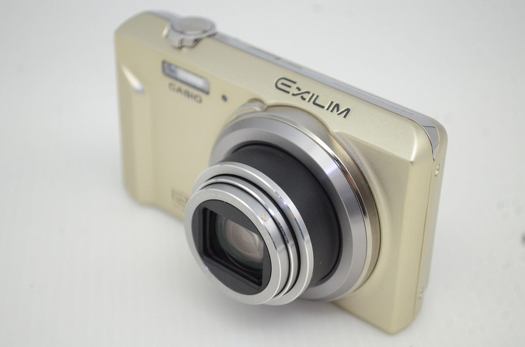 良品 CASIO カシオ EXILIM EX-ZS170 コンパクトデジタルカメラ ゴールド 元箱付 251104af