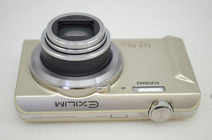 良品 CASIO カシオ EXILIM EX-ZS170 コンパクトデジタルカメラ ゴールド 元箱付 251104af