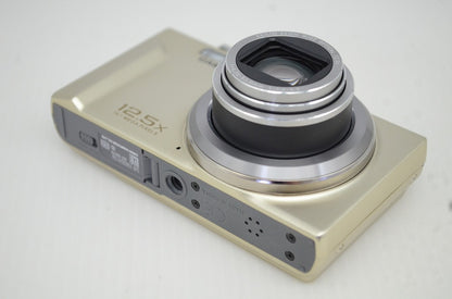 良品 CASIO カシオ EXILIM EX-ZS170 コンパクトデジタルカメラ ゴールド 元箱付 251104af