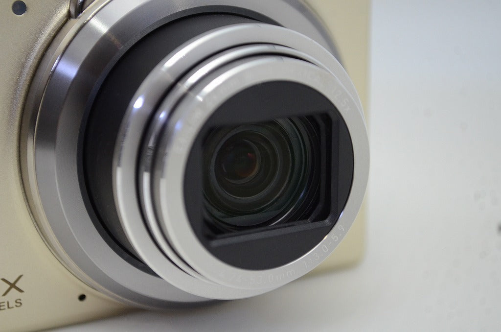 良品 CASIO カシオ EXILIM EX-ZS170 コンパクトデジタルカメラ ゴールド 元箱付 251104af