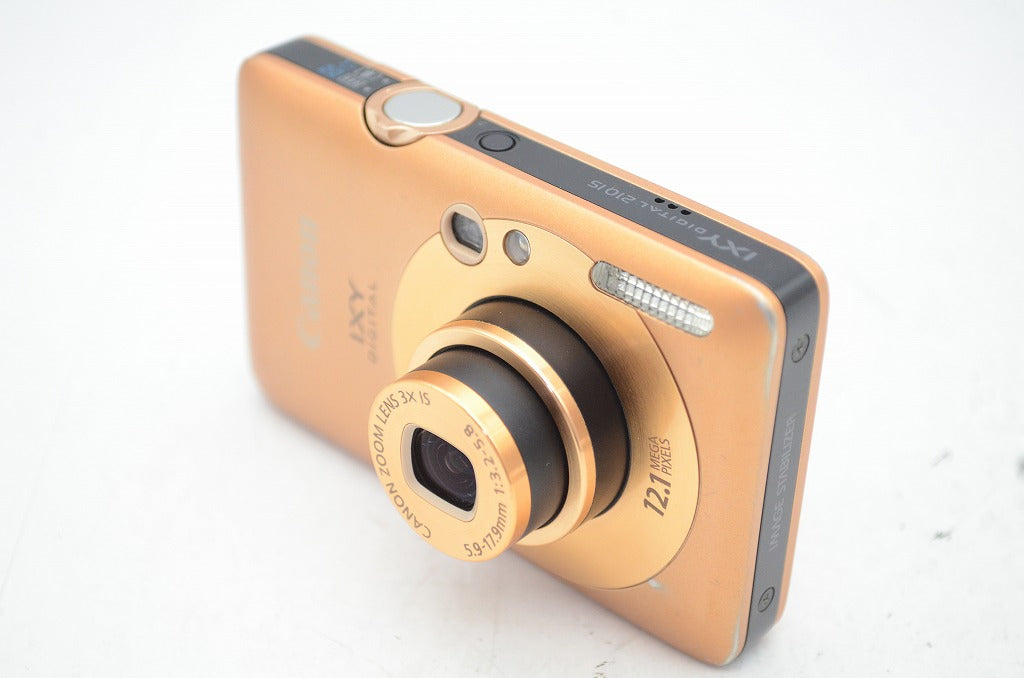 Canon キヤノン IXY DIGITAL 210 IS コンパクトデジタルカメラ ゴールド 250827b