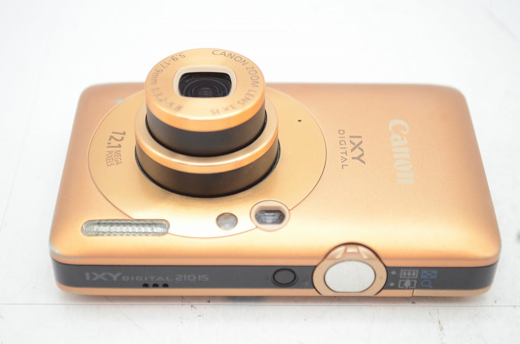 Canon キヤノン IXY DIGITAL 210 IS コンパクトデジタルカメラ ゴールド 250827b