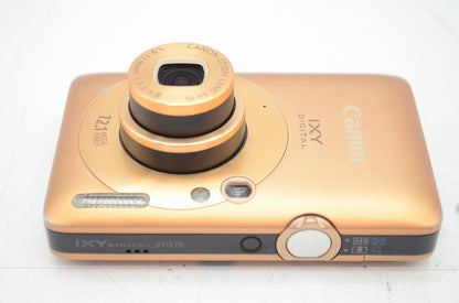 Canon キヤノン IXY DIGITAL 210 IS コンパクトデジタルカメラ ゴールド 250827b