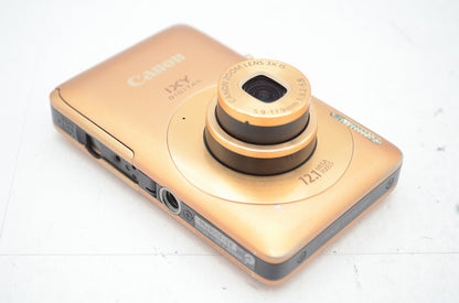 Canon キヤノン IXY DIGITAL 210 IS コンパクトデジタルカメラ ゴールド 250827b