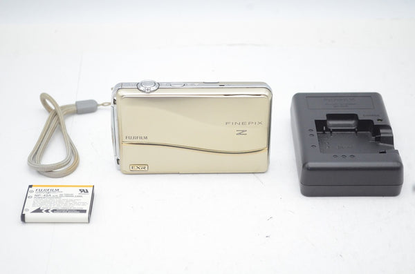 良品 FUJIFILM フジフィルム FinePix Z800EXR コンパクトデジタルカメラ ゴールド 250825a
