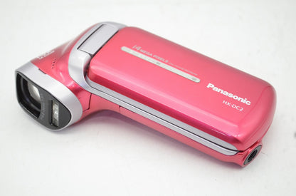 美品 Panasonic パナソニック HX-DC2 デジタルビデオカメラ レッド 250827q