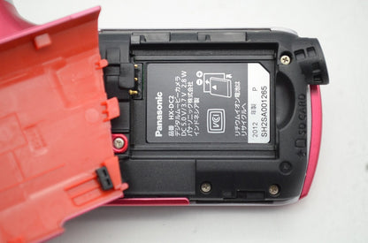美品 Panasonic パナソニック HX-DC2 デジタルビデオカメラ レッド 250827q