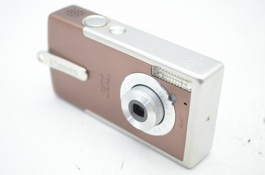 良品 Canon キヤノン IXY DIGITAL L コンパクトデジタルカメラ シルキーブロンズ 元箱付 250827p