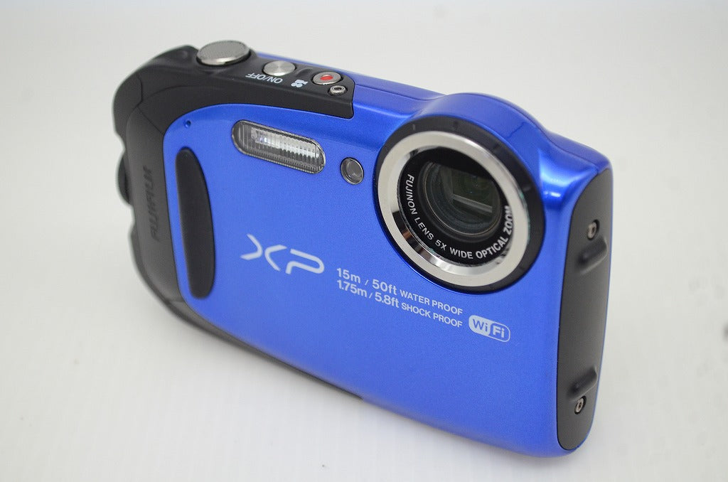 良品 FUJIFILM フジフィルム FinePix XP80 コンパクトデジタルカメラ ブルー 元箱付 251104f