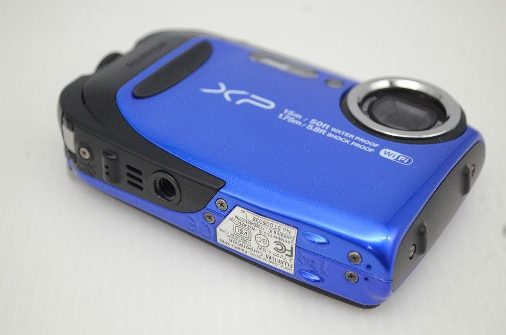 良品 FUJIFILM フジフィルム FinePix XP80 コンパクトデジタルカメラ ブルー 元箱付 251104f