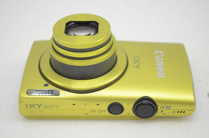 良品 Canon キヤノン IXY 600F コンパクトデジタルカメラ グリーン 251104c