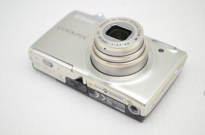 Nikon ニコン COOLPIX S5100 コンパクトデジタルカメラ シルバー 251105o
