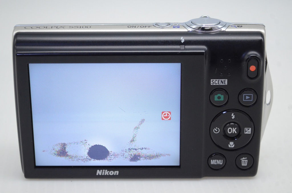 Nikon ニコン COOLPIX S5100 コンパクトデジタルカメラ シルバー 251105o