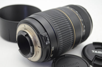 TAMRON AF 70-300mm F4-5.6 Di LD MACRO A17 Nikon ニコン Fマウント ズームレンズ フード付 250830b