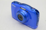 良品 Nikon ニコン COOLPIX W100 防水 コンパクトデジタルカメラ ブルー 241222z