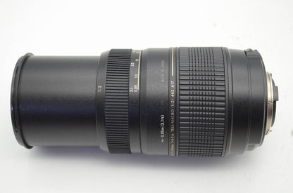 TAMRON AF 70-300mm F4-5.6 Di LD MACRO A17 Nikon ニコン Fマウント ズームレンズ フード付 250830b