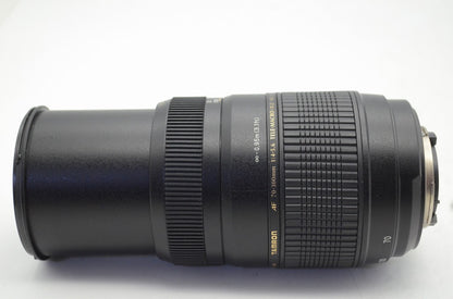 TAMRON AF 70-300mm F4-5.6 Di LD MACRO A17 Nikon ニコン Fマウント ズームレンズ フード付 250830b