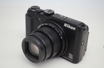 良品 Nikon ニコン COOLPIX S9900 コンパクトデジタルカメラ ブラック 251104ad