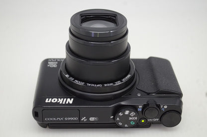 良品 Nikon ニコン COOLPIX S9900 コンパクトデジタルカメラ ブラック 251104ad