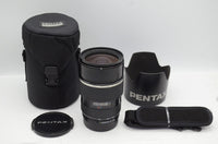 良品 ペンタックス smc PENTAX FA 645 80-160mm F4.5 中判 AF ズームレンズ ケース付 241225k