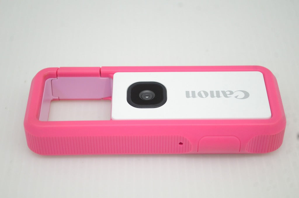 美品 Canon キヤノン iNSPiC REC FV-100 デジタルカメラ ピンク 251104w