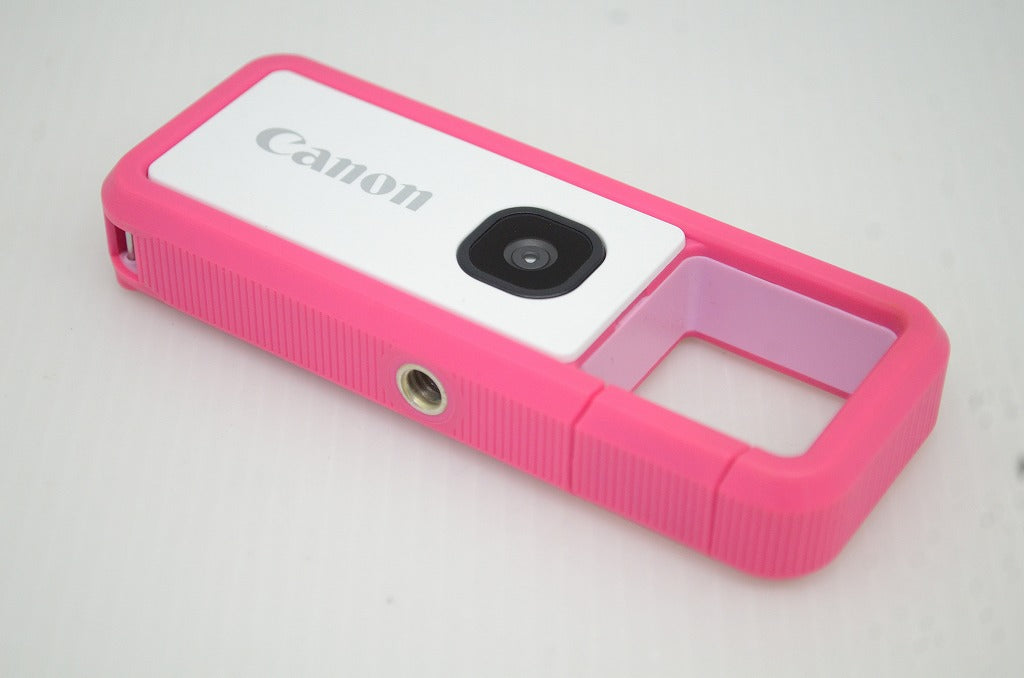 美品 Canon キヤノン iNSPiC REC FV-100 デジタルカメラ ピンク 251104w
